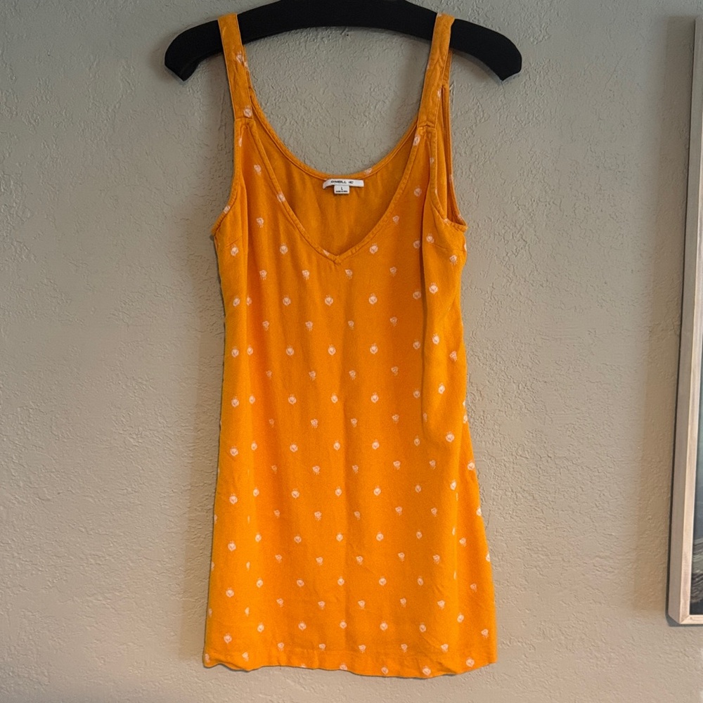 O'Neill Orange Sleeveless Dress